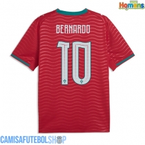 Camisa de time de futebol Portugal Bernardo Silva #10 Replicas 1º Equipamento Mundo 2026 Manga Curta